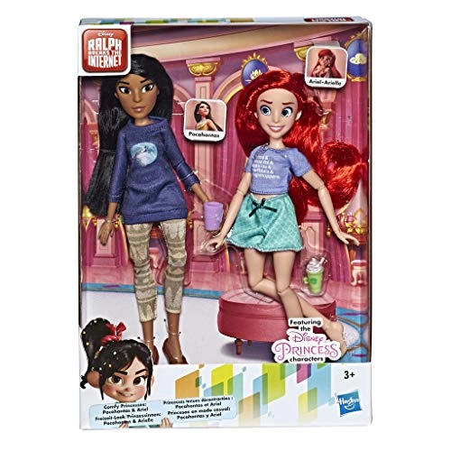 Ariel Doll - leisure outfit accessories + Pocahontas Doll Ages 3+