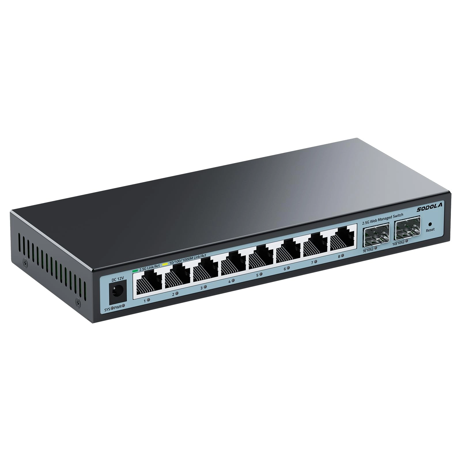 Shenzhen hongyavision Technology Co.,Ltd. SL-8T2XS 10-ports
