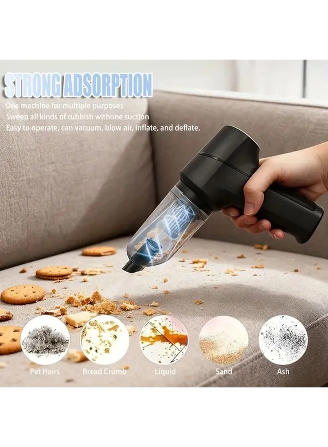4-in-1 Wireless Handheld Vacuum Cleaner - 2000mAh