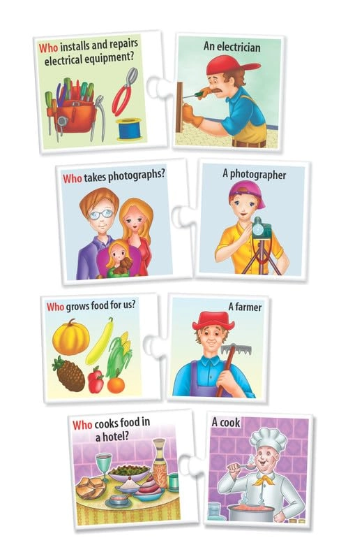 Let's Find Out- Who - 4 - 6 years 40 pieces