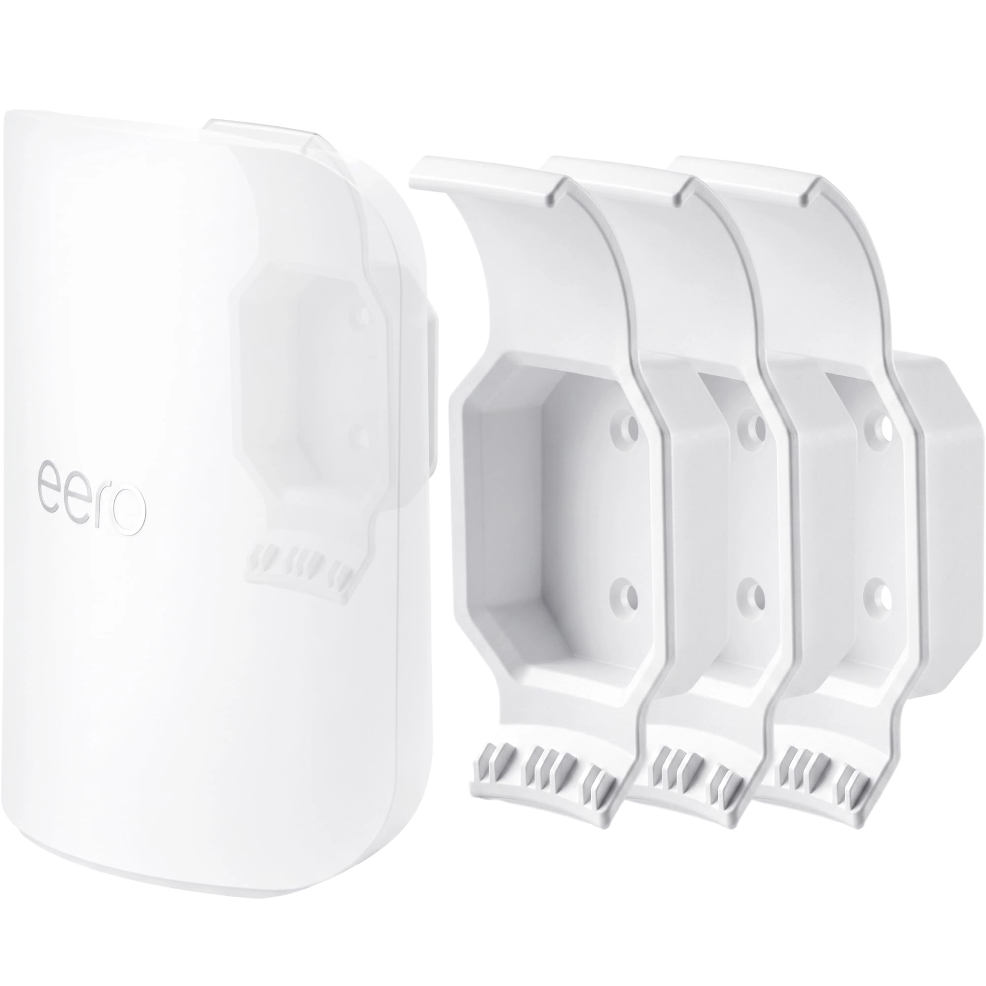 sootozy Wall Mount Holder for eero Pro 7 - White 3Pack