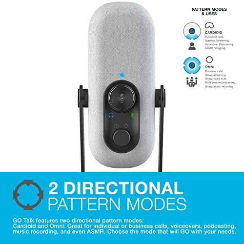 Go Talk 3.5mm-Mini-Jack+USB Microphone