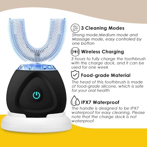 360 - Ultrasonic U-shaped Wireless Charging