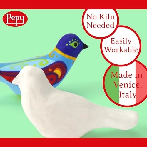 Premium European Air Dry Modeling Clay - 2996g 3pcs.