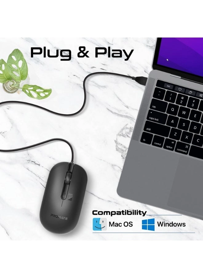 CM-2400 Optical Mouse - Wired