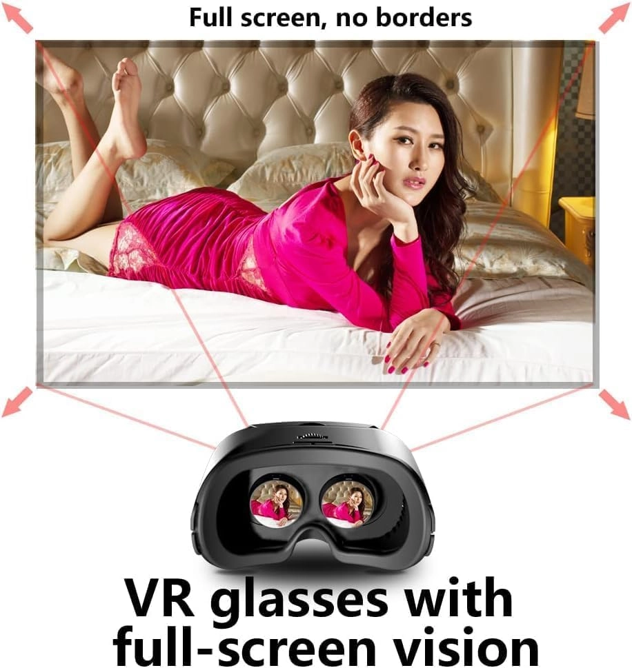 VR Headset - 120 FOV Anti-Blue Light