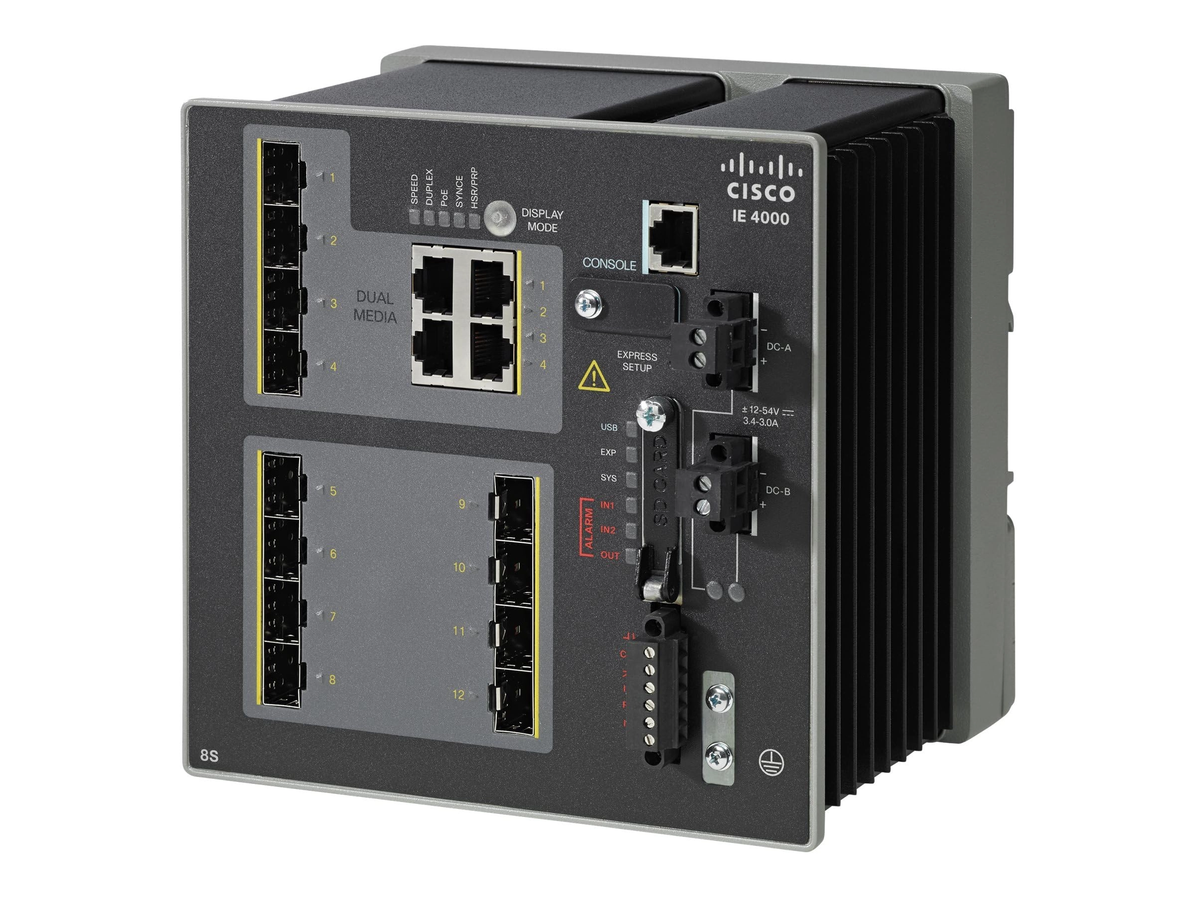 Cisco IE-4000-8GS4G-E 8-Ports