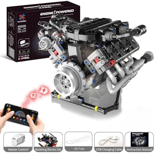 SVJ V8 Engine - 715pcs
