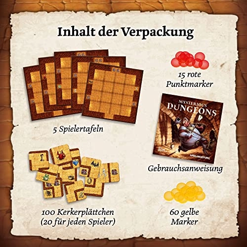 Mysterious Dungeons - Family Strategy Game