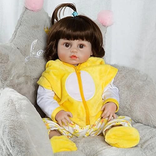 Reborn Baby Doll - 19 Inch Vinyl Girl