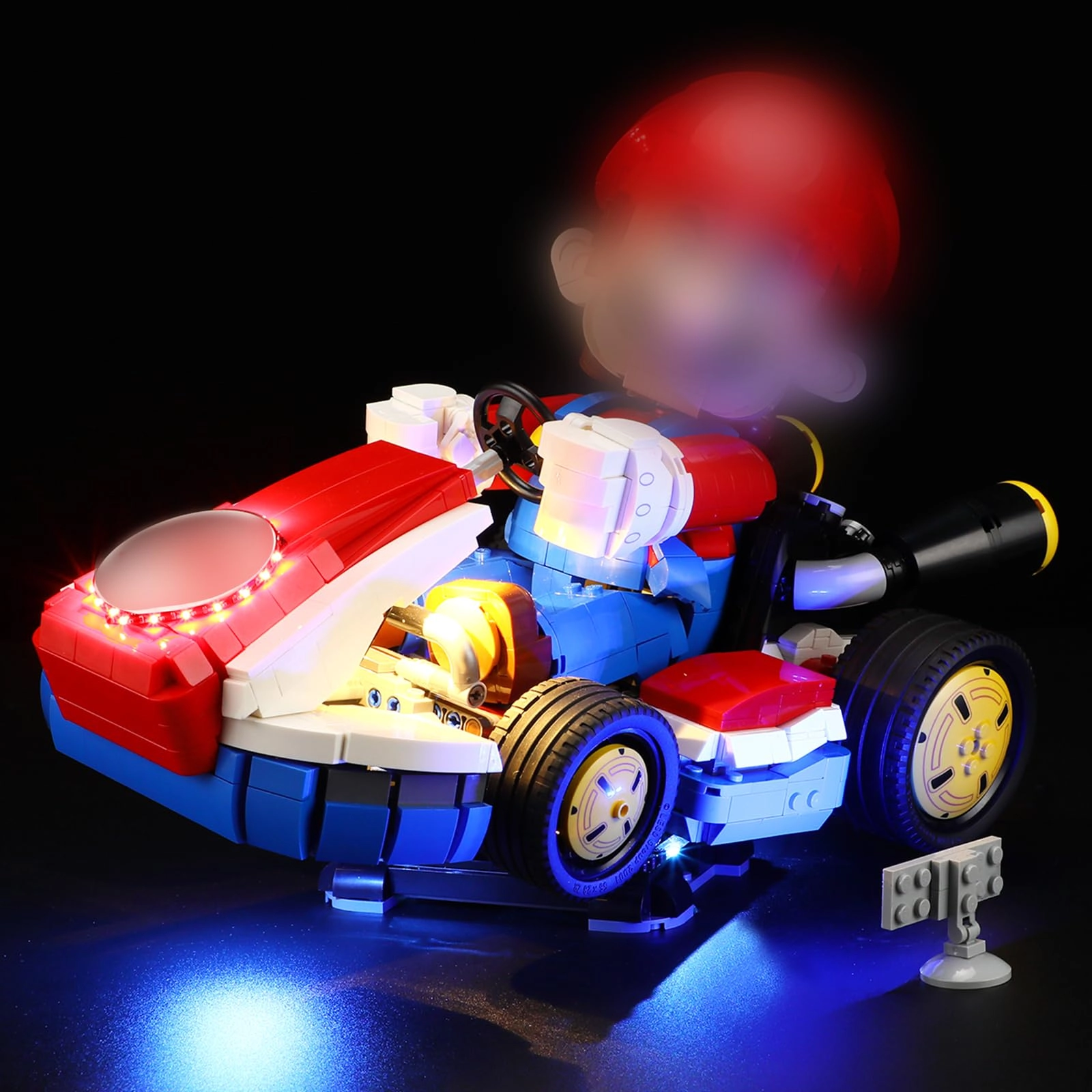 LIGHTAILING Light for LEGO 72037 Mario-Kart - Plastic 1