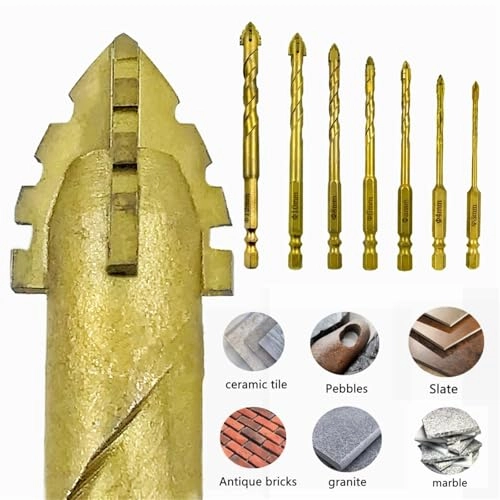 Hard Alloy Drill Bit - 5PCS(6mm) 6/8/10/12mm