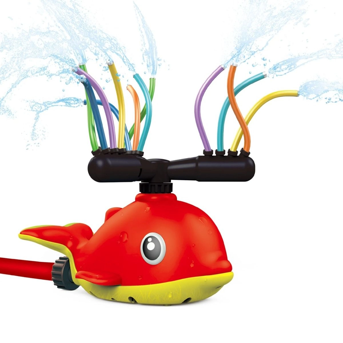 Aqua Dolphin Splash - Red 23.5 x 17.5 x 16 cm