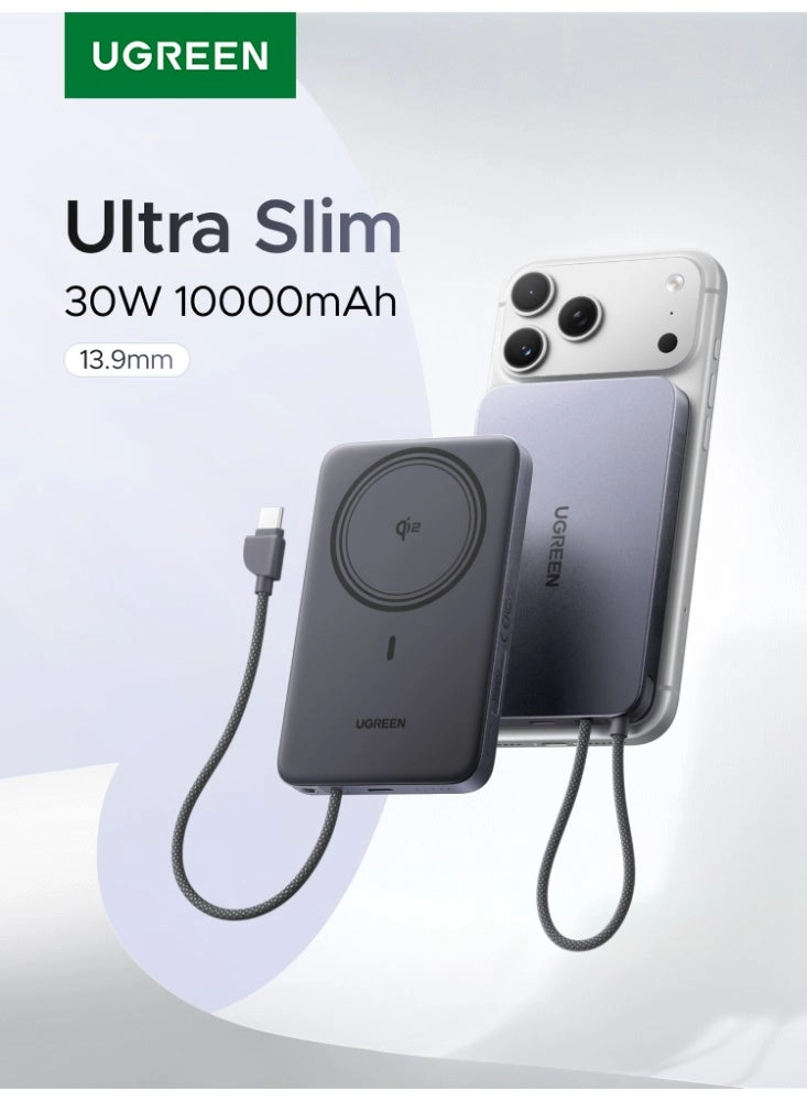Qi2 Power Bank - 10000mAh 15W