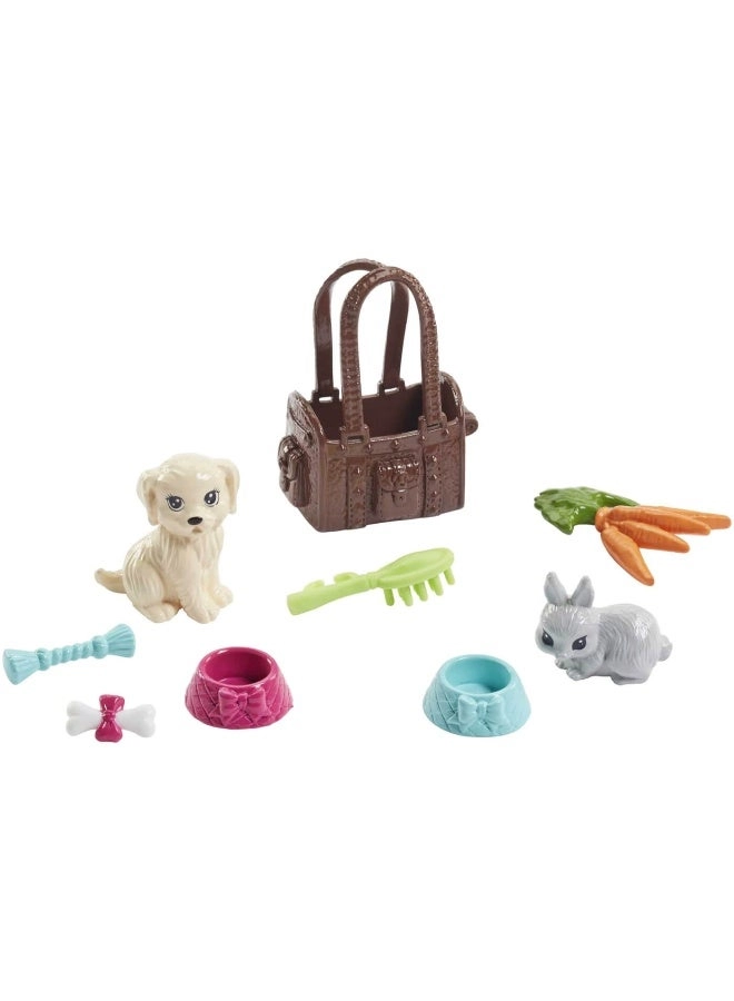 Doll With Pets Playset - Blonde Ages 3+