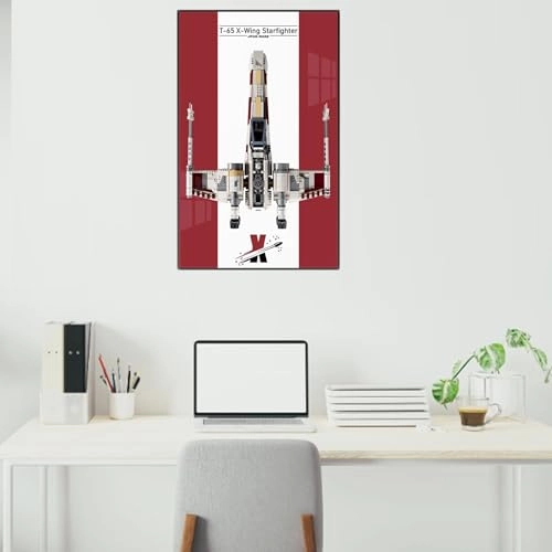 Display Wallboard for LEGO 75355 UCS X-Wing Fighter - 50X80cm