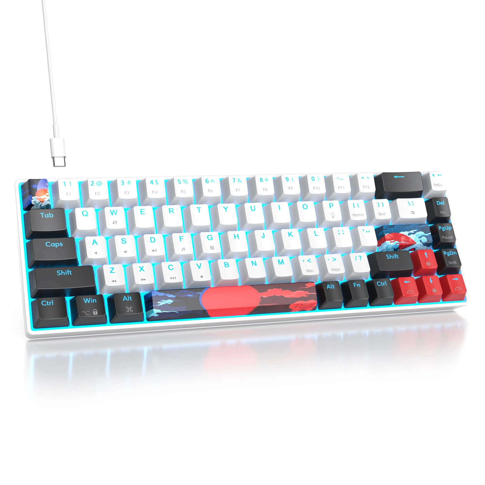 65% Mechanical Gaming Keyboard - Wired
