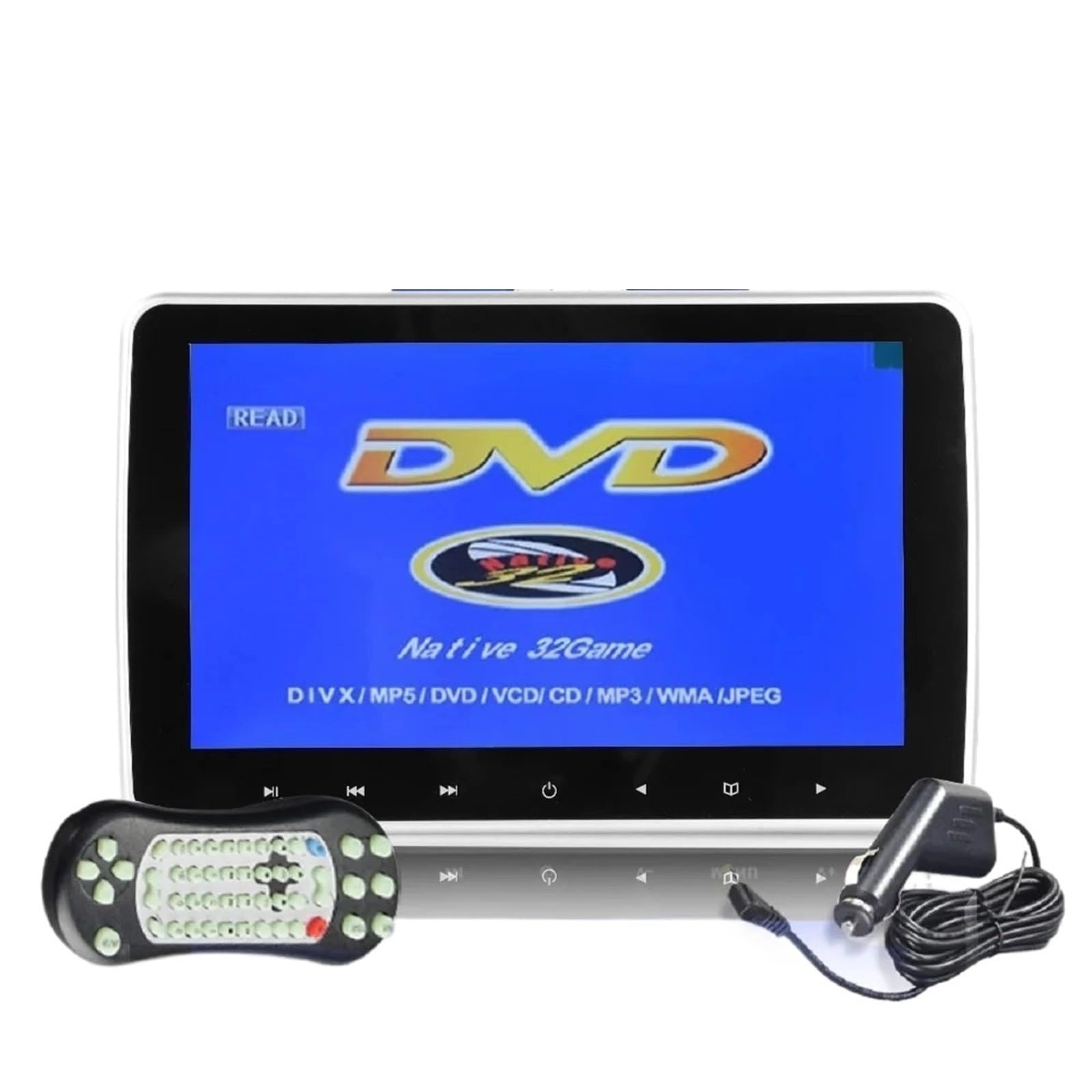 SHAKLZOP Headrest Monitor Display - 10.1-inch