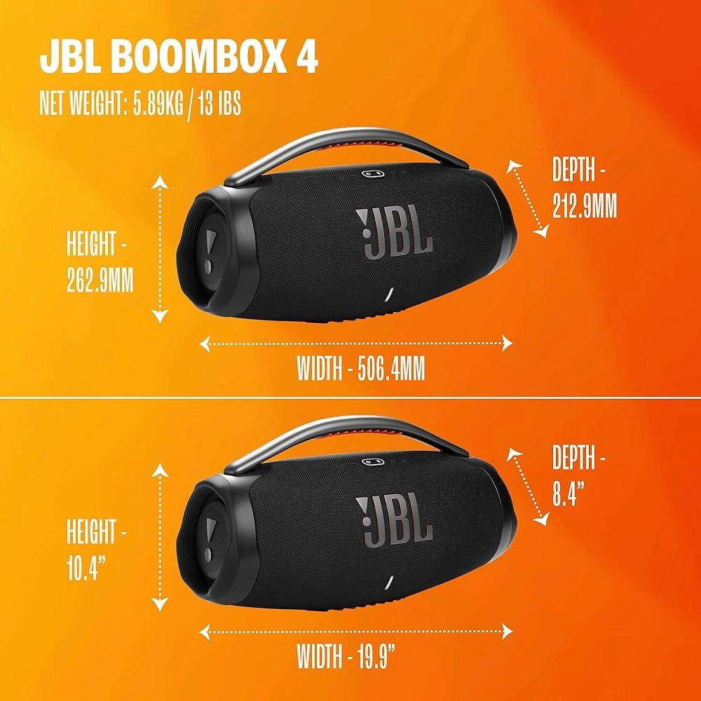 Boombox 4 JBLBOOMBOX4BLKUK