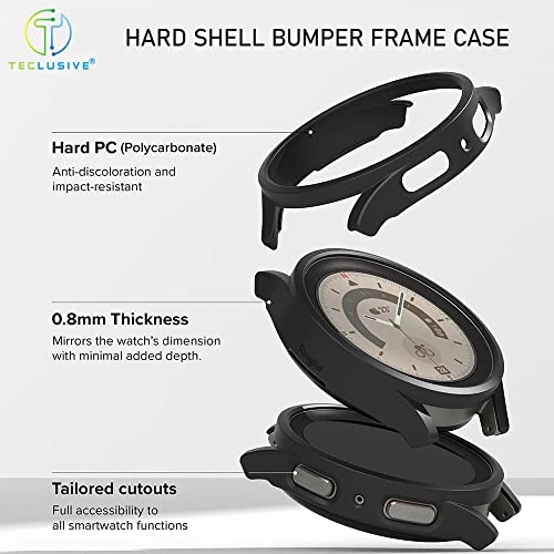Slim Bumper Protective Case Cover for Galaxy Watch 6 - 44mm