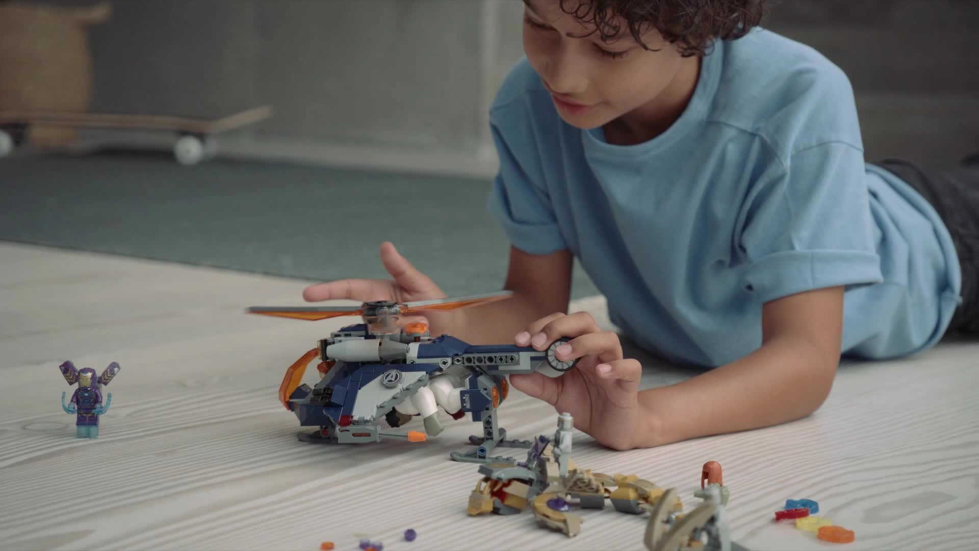 Marvel Avengers Hulk Helicopter Rescue (76144)