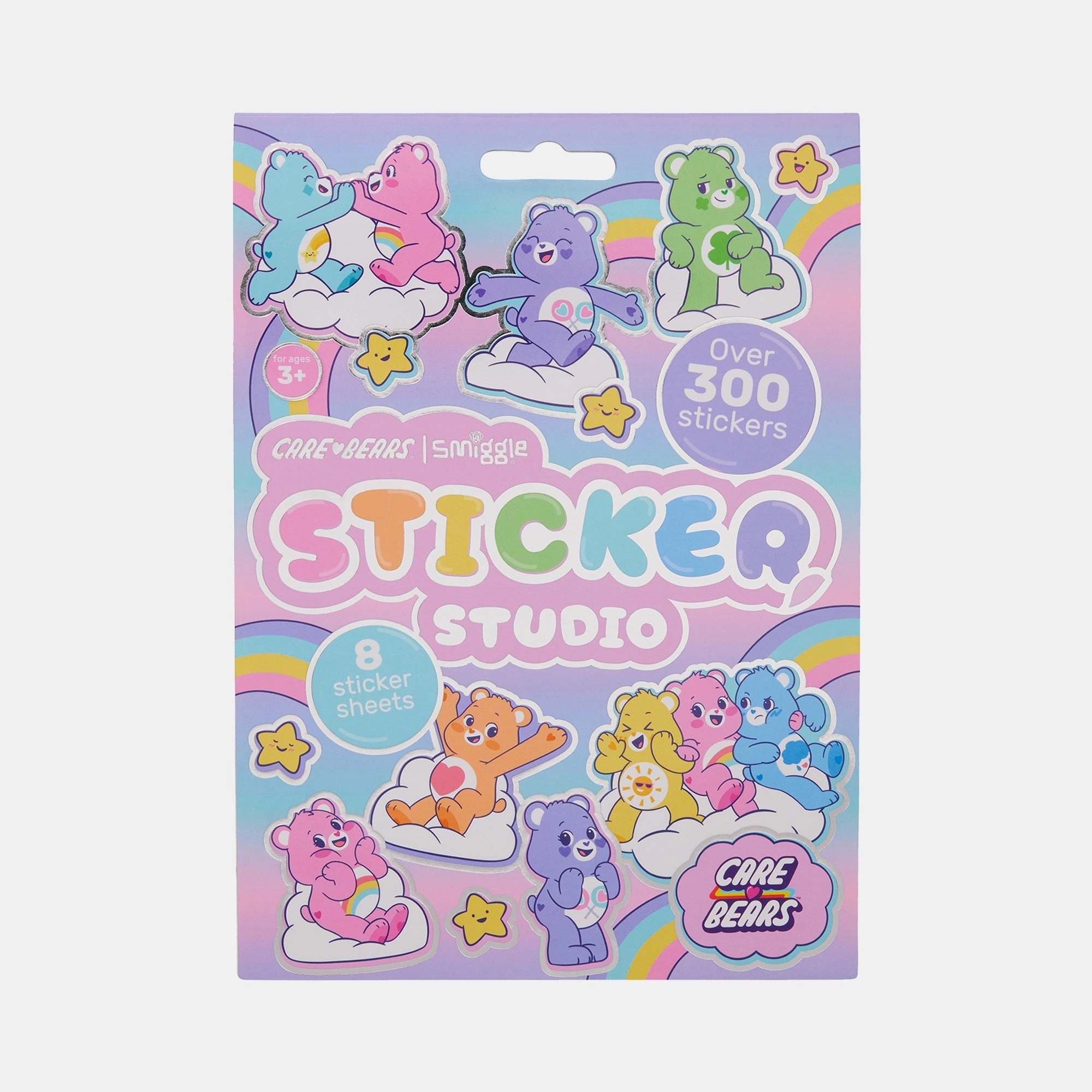 Smiggle Care Bears Sticker Book 300 pcs