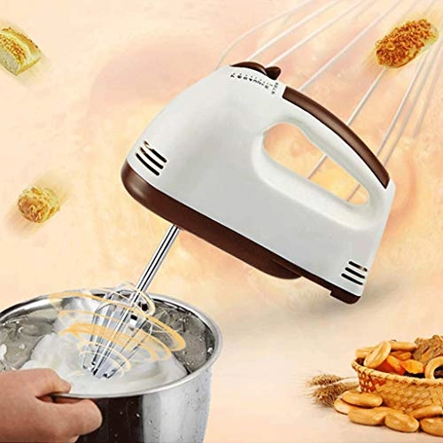 Handheld Electric Egg Beater - High Power 5-speed Turbo