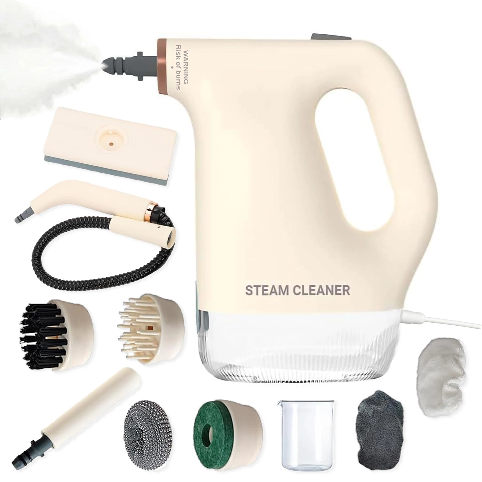 CarZenith Handheld Steam Cleaner - 450ml