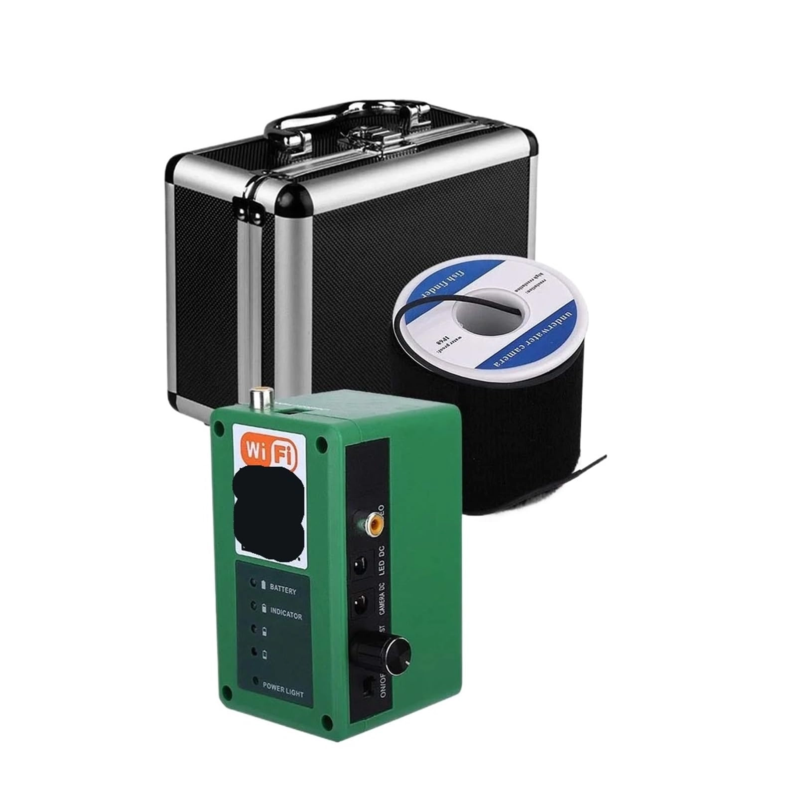 SHAKLZOP Underwater Fishing Camera - 1000TVL WiFi 15m cable