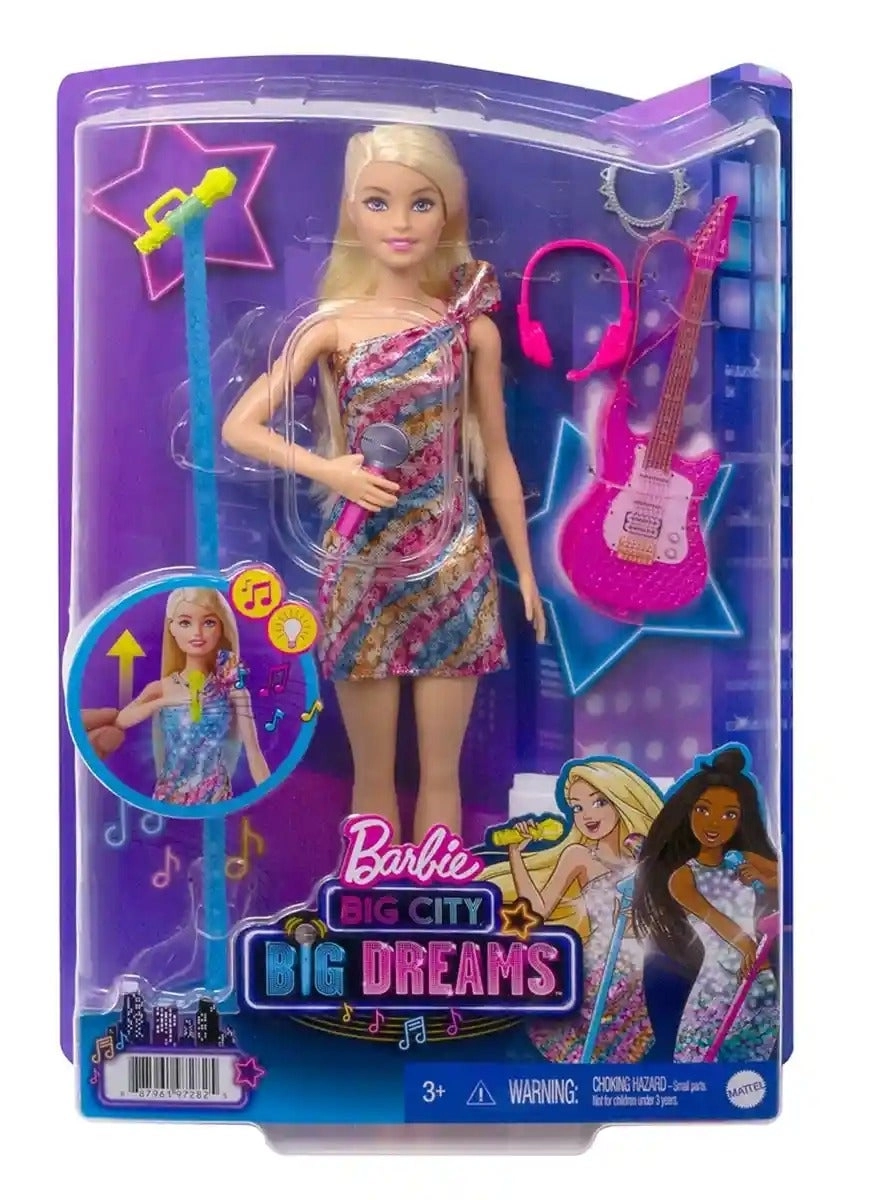 Barbie Big City Big Dreams - Purple Sings Ages 3+
