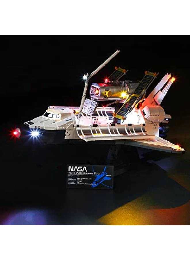 BRIKSMAX Led Lighting Kit For Nasa Space Shuttle Discovery Compatible With Lego 10283 - Space