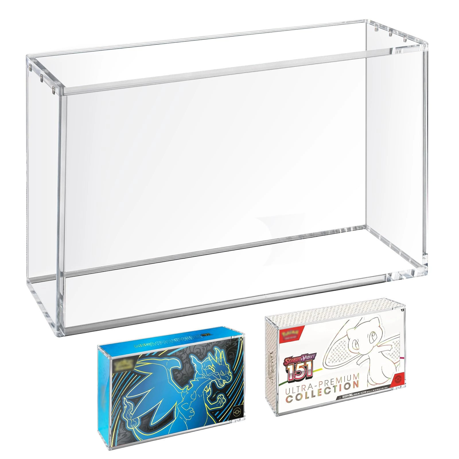 Henyopet Acrylic Display Case - 12.7H centimeters