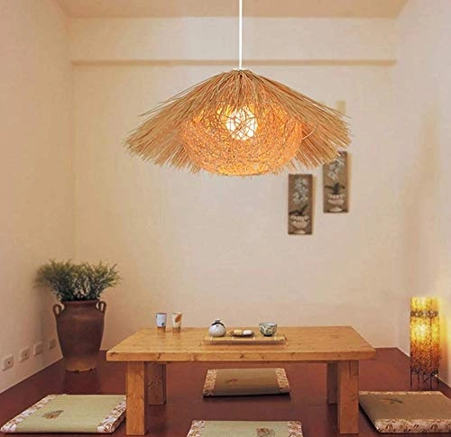 Rattan Chandelier