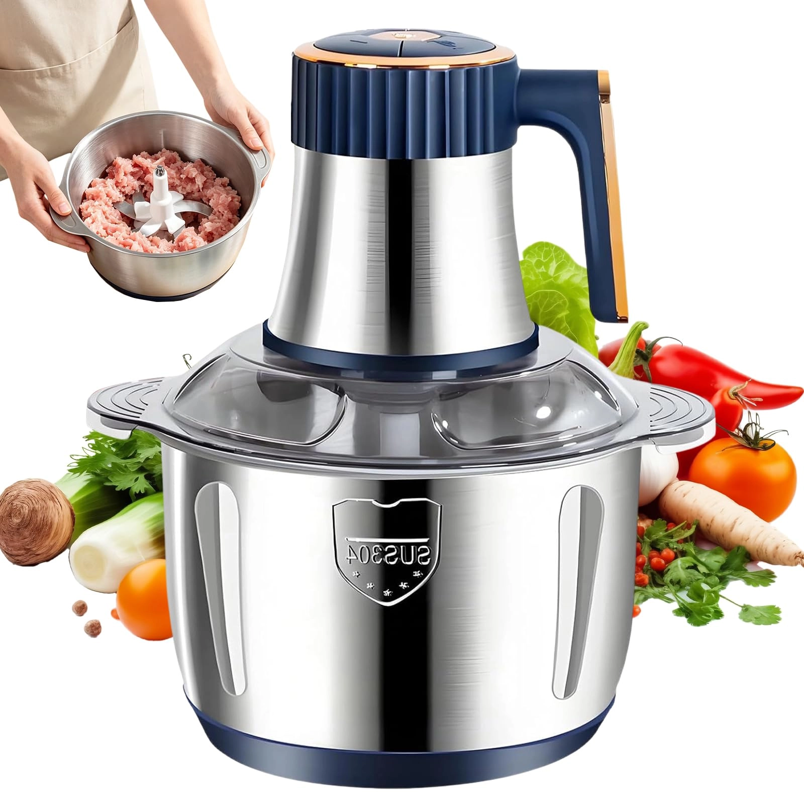 MOFXWHE Electric Kitchen Chopper - 5L