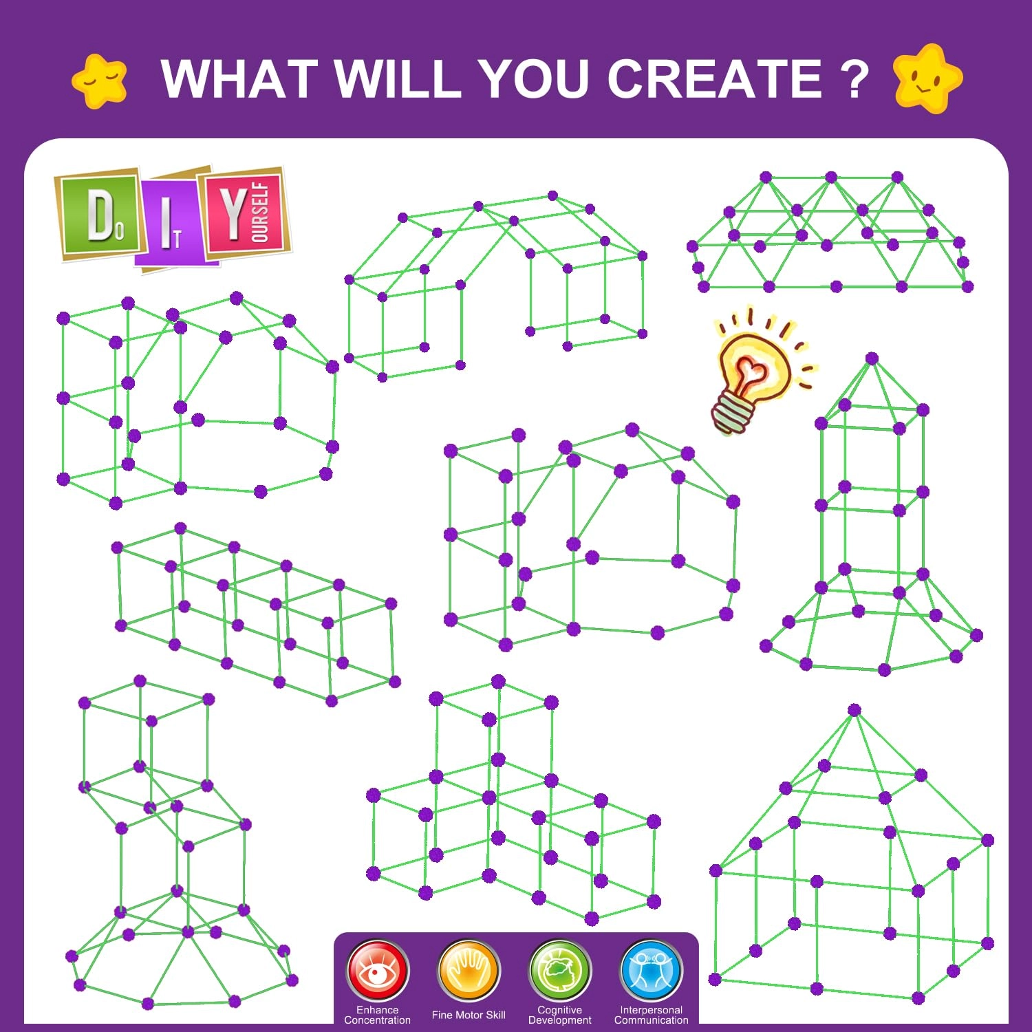 Ultimate Creative Set - Fort building kit