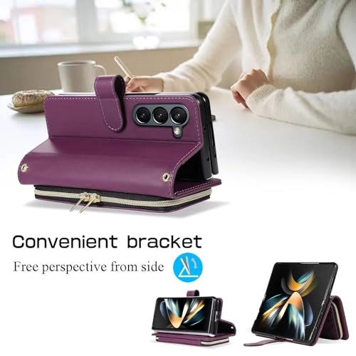 Miagon Case for Samsung Galaxy Z Fold 5