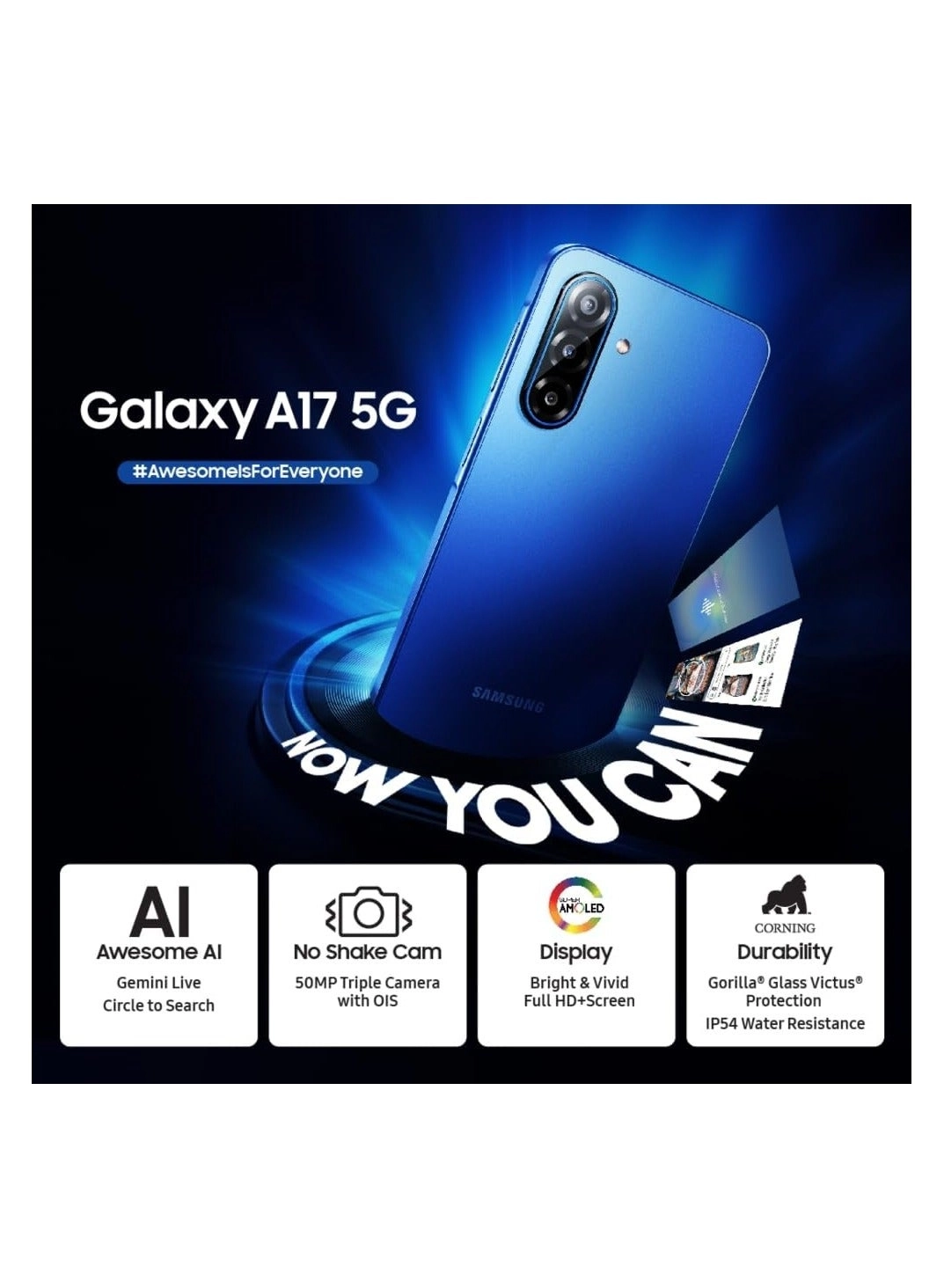 Galaxy a17 8GB 128GB