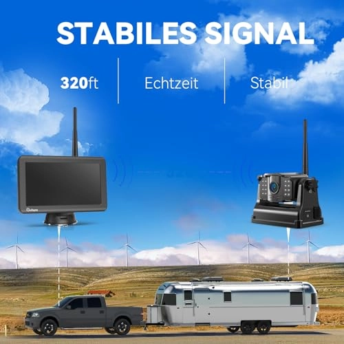 Magnetic Wireless Reversing Camera - 1080P