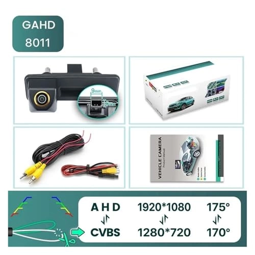 GAF-LS8008 - Top Starlight Night Vision Wire AHD 1080P or 720P