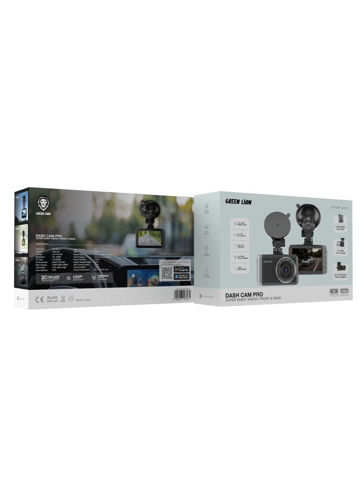 Dash Cam Pro - 4K 1080P