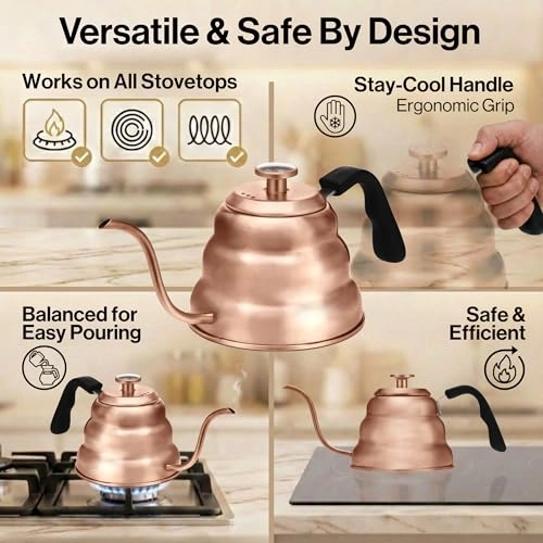 Pour Over Coffee Kettle - 1 Liter