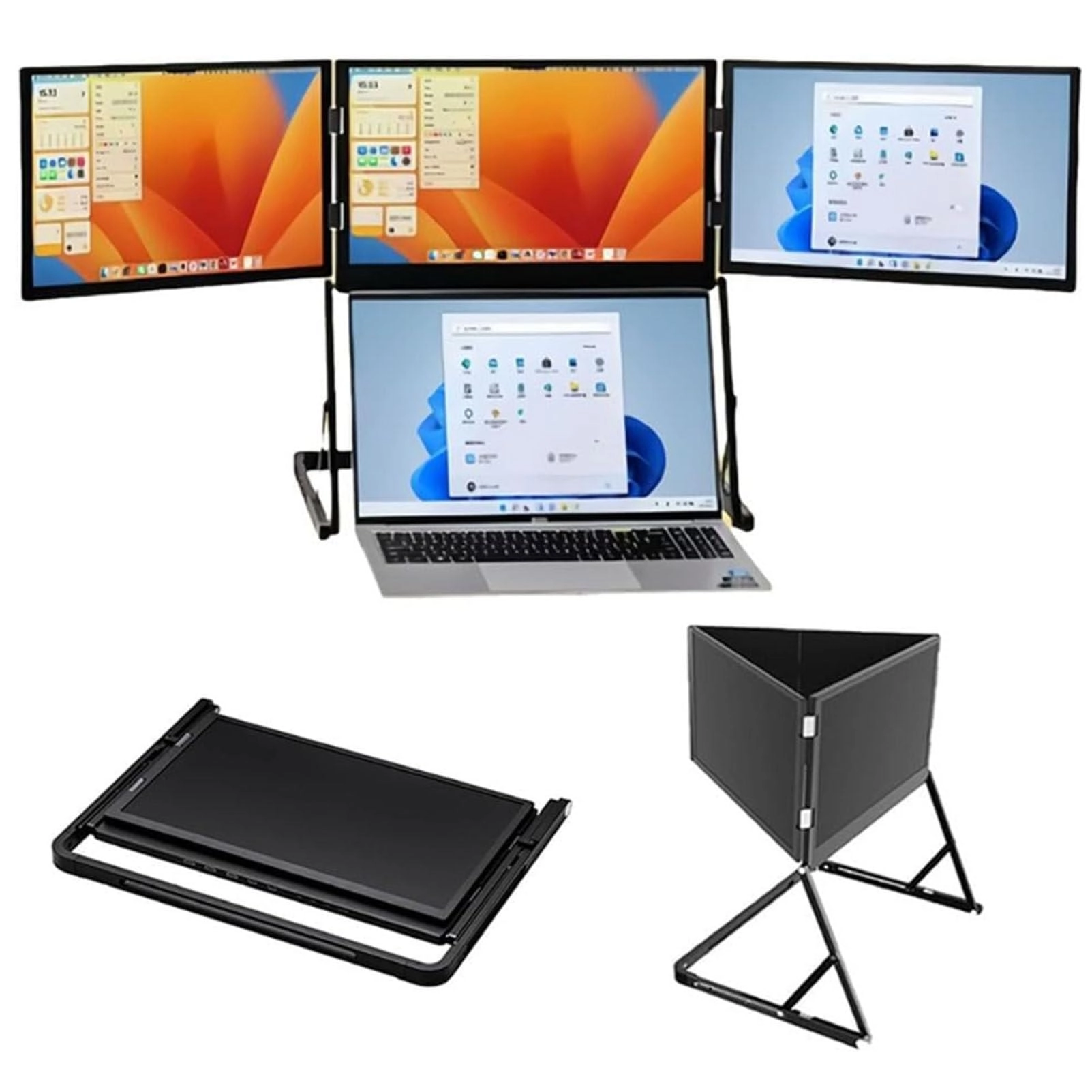 Hydravex Laptop Screen Extender - 7sdf-949591 15.6" 1080P