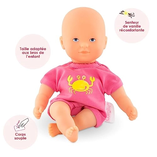 Mini Bath - 8-inch vanilla-scented vinyl Pink