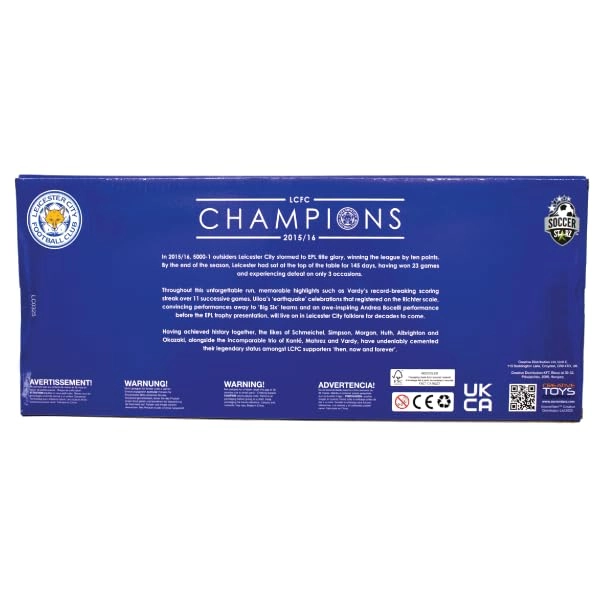 Leicester 13 Figure Team Pack - League Winners 2015-16 10 Year Anniversary Re-Release
