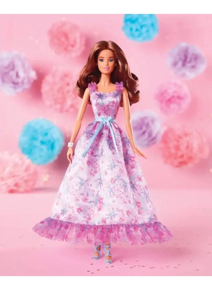 Barbie Signature Birthday Wishes Doll - Lilac Dress Giftable Packaging