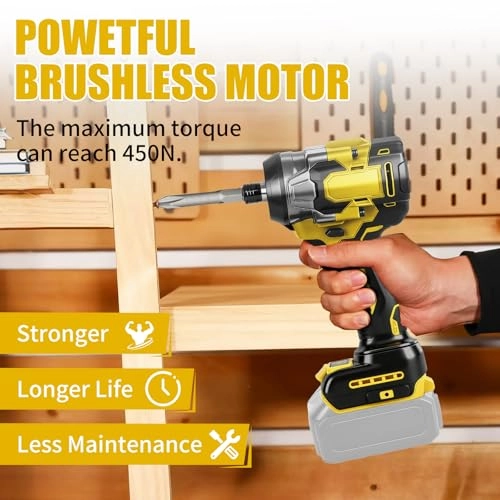 Cordless Impact Driver - 1/4" 18V Brushless