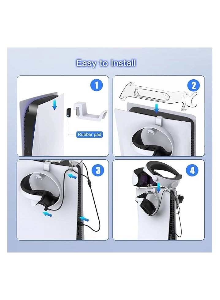 4 in 1 Controllers Charger Dock Kit - Fast Charging Type-c Multicolour