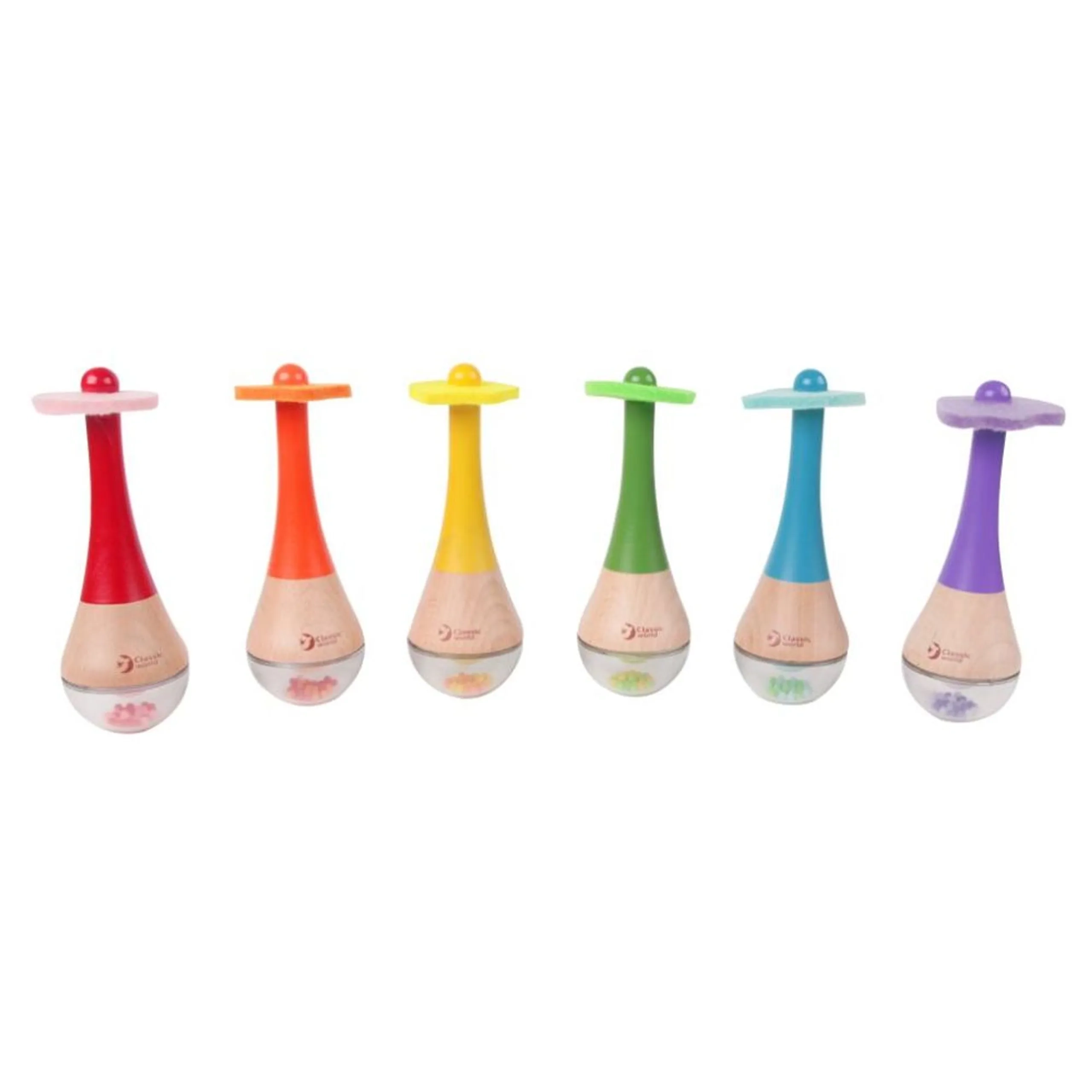Classic World Rainbow Maracas - Suitable for 10 months & above