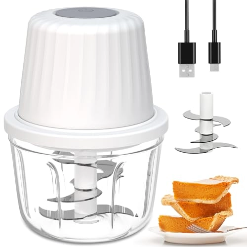 Mini Food Chopper - 400ml Rechargeable