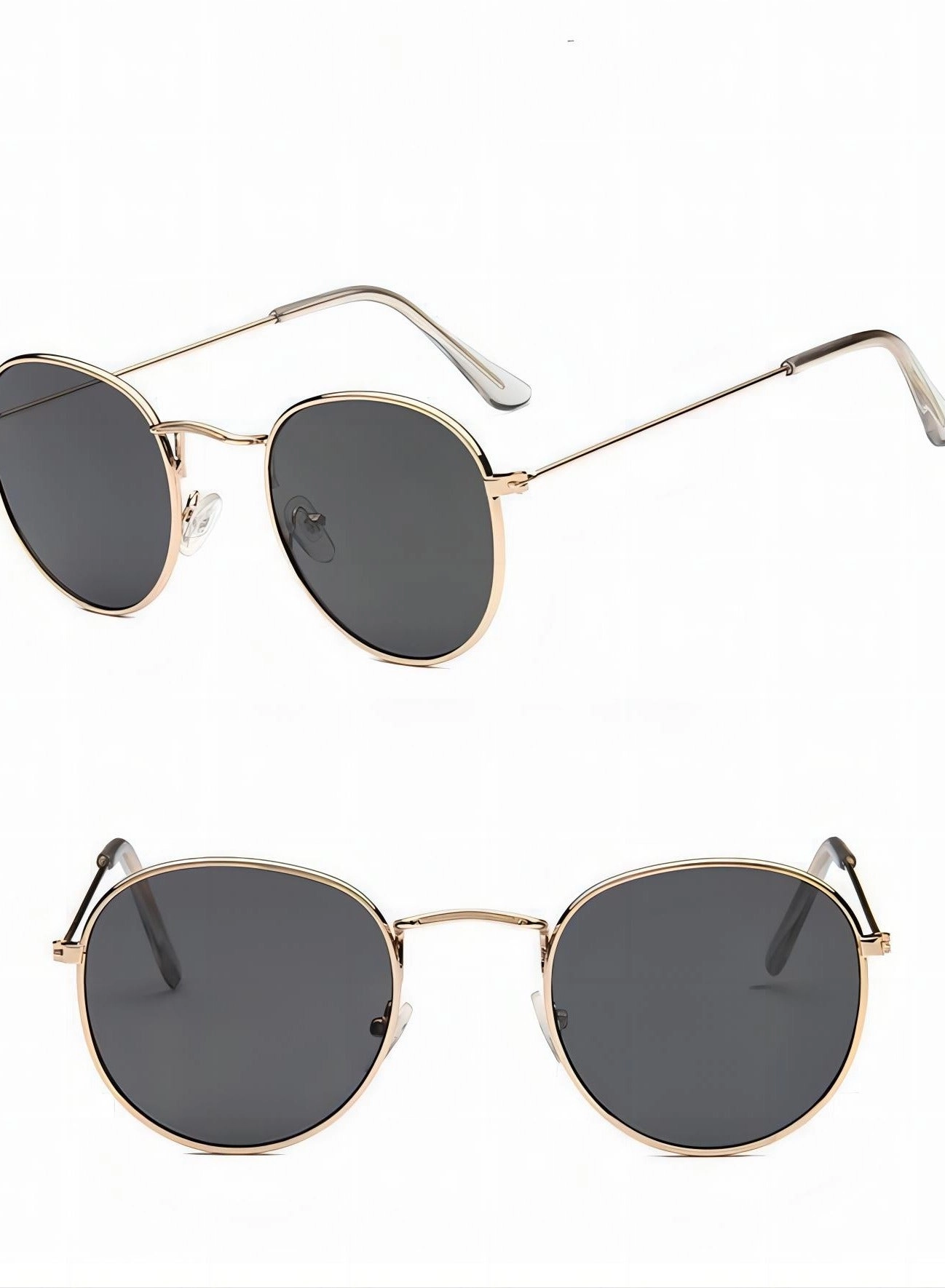 Minimal Oval Sunglasses - 51 mm